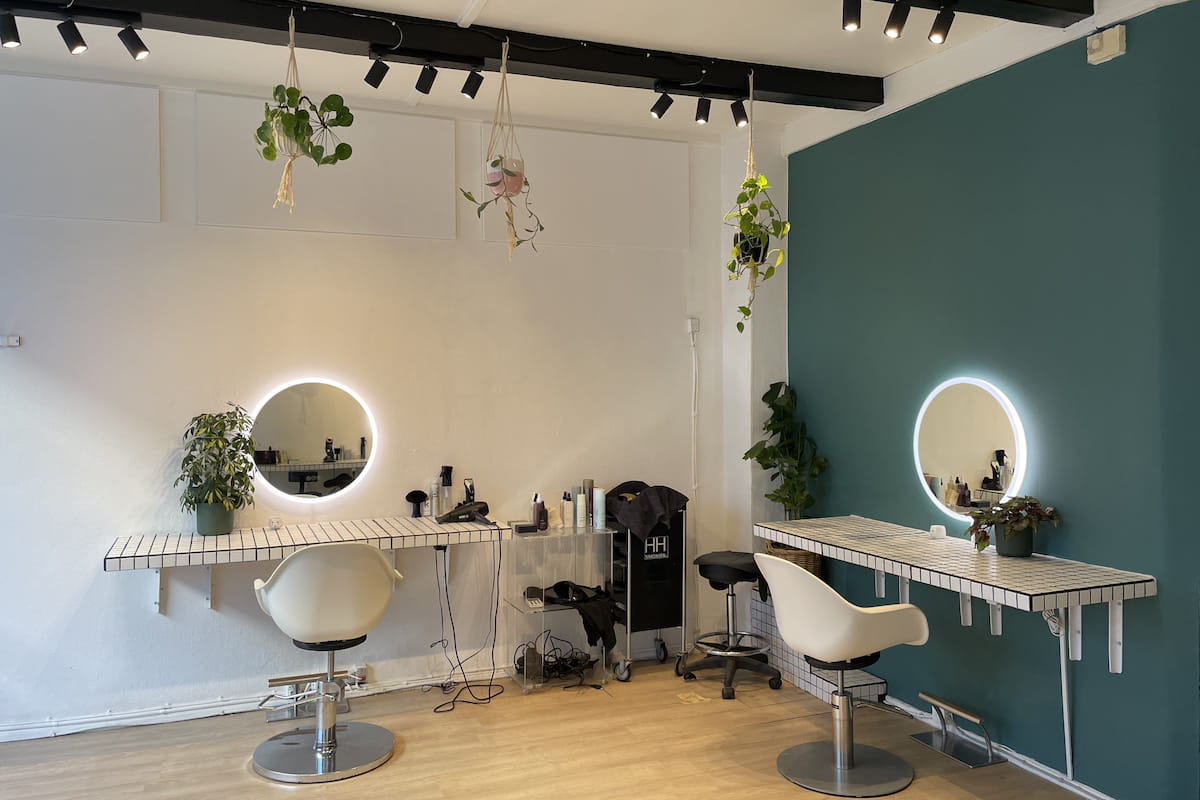 Copenhair hairdresser salon interior